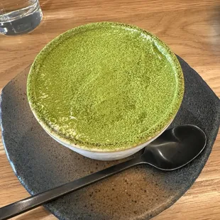 Green tea tiramisu