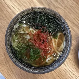 Spicy Beef Udon Noodle Soup