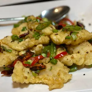 Fried fish dish (don&apos;t remember the name)
 
 Hidden gem of this restaurant. Perfectly crispy on the outside and soft in the inside.