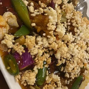 Sizzling Rice Soup