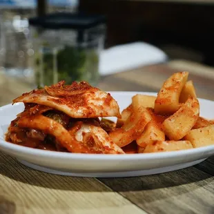 Cabbage and radish kimchi