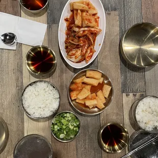 Banchan side dishes