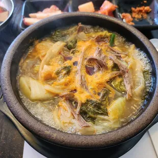 Vegetables and Meat with Hearty Beef Broth (#5 on the menu) aka Hangover Soup