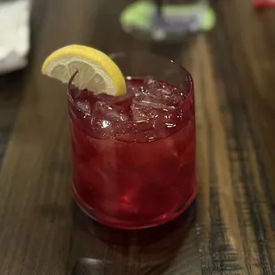 Blueberry lemon drop