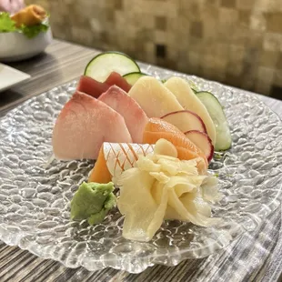 Sashimi appetizer