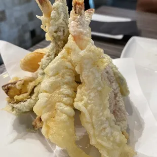 Shrimp tempera appetizer