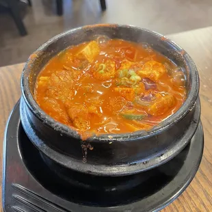 Kimchi stew - our favorite in Orlando!