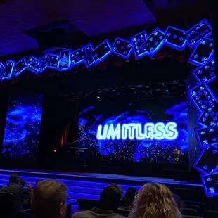 Stage before the show