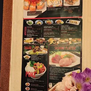 sushi and sashimi