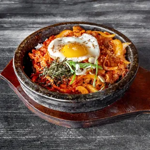 Pork Bulgogi Hot-stone Bowl