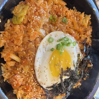 5. Hot Stone Kimchi Fried Rice Bowl