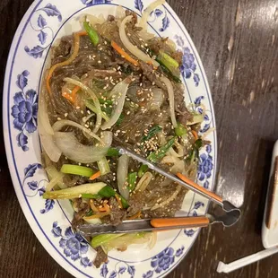 Japchae (appetizer but good for lunch, too)