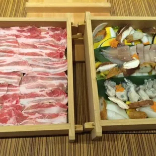food, sushi and sashimi