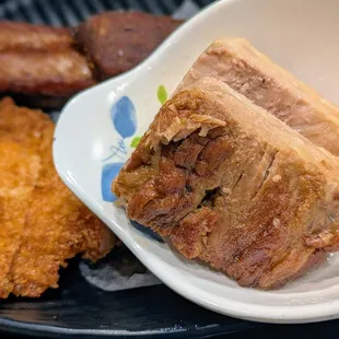 The pork belly included in the Overload Ramen Combo