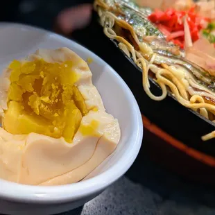 the soft-boiled flavored egg