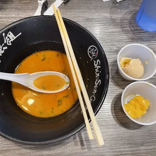 Egg Drop Udon Soup