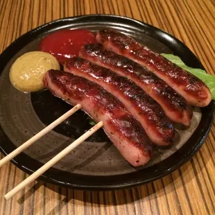 Coarse grinded sausage