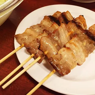 Second round of pork belly
