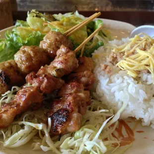 $5 Yakitori Plate!  4/1 - 4/5/2013