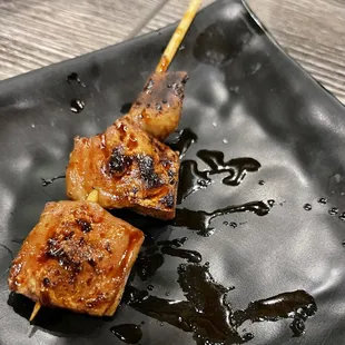 Intestine was crispy and tasty. But look at the last piece on the skewer, the portion was so tiny!