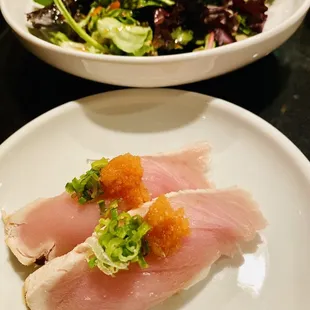 Albacore and Mixed green salad