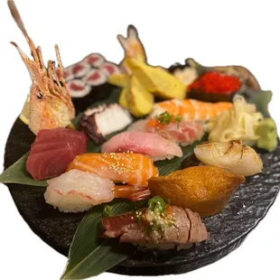 sushi and sashimi, food