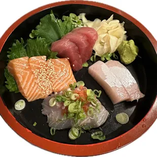 Sashimi appetizer
