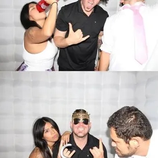 Chris in our Photobooth! Such a great time!