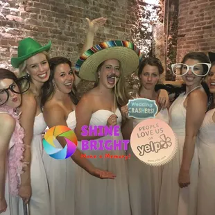 Shine Bright Photo Booth offers high quality photo strips &amp; multiple booth options!  We love what we do  Let&apos;s book your booth today!