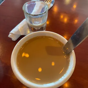 Coffee and Bailey's.....perfect for this  morning