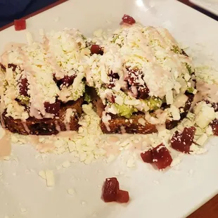 Niko toast with extra feta