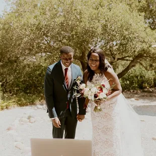 Jessica set up Zoom so our guests could tune in!