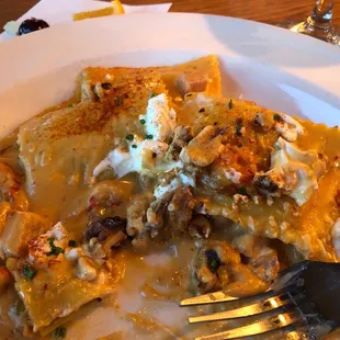 Sweet Potato Ravioli