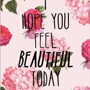 You Are Beautiful! #fiercewoman