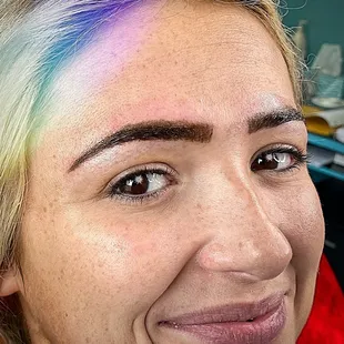 Full brow