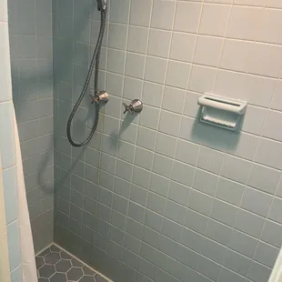 Big double shower