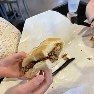 Pulled pork minus the toppings