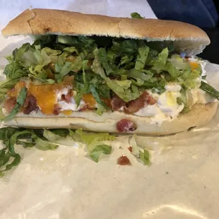 Chicken Bacon Ranch sandwich