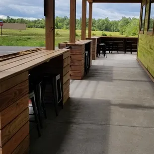Patio seating