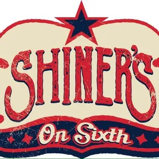 a sign for shiner's on sixth