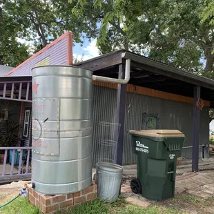 Outside is super cute.