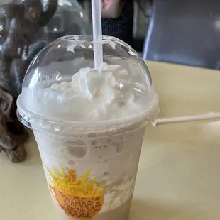 White mocha Frappuccino