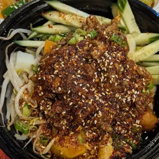 Hand pulled noddles