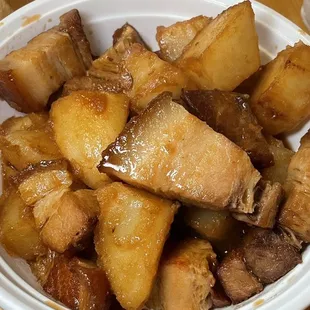 Braised Pork With Potato