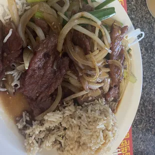 Mongolian beef