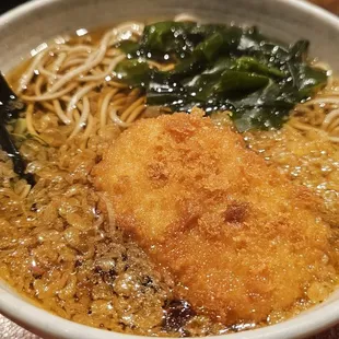 Croquette Kake Seaweed Soba