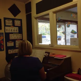 Piano lesson with Emily Shelp