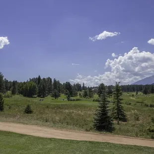 View from the cart path