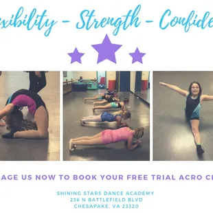 SSDA offers free trial classes to anyone who is interested in dance lessons!