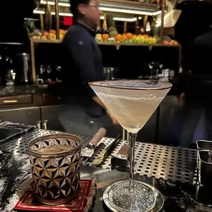 Jack tree horn and dirtiest martini